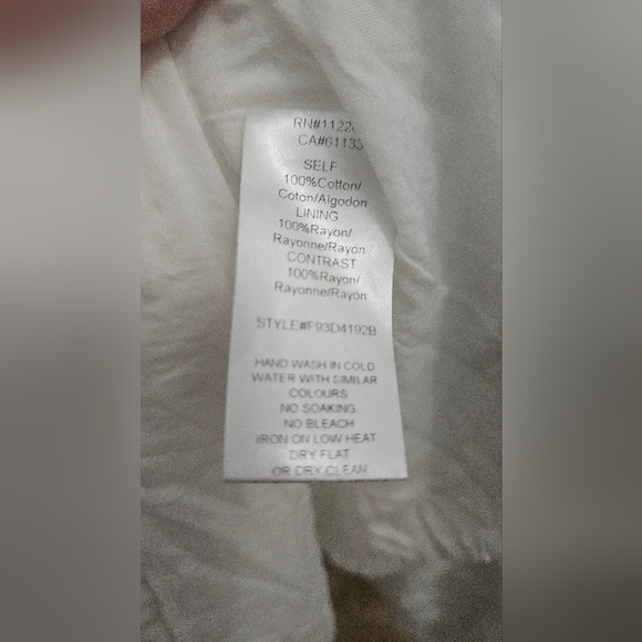 ADELYN RAE Janella Eyelet Lace Maxi Dress In White. Size Small - Picture 8 of 16